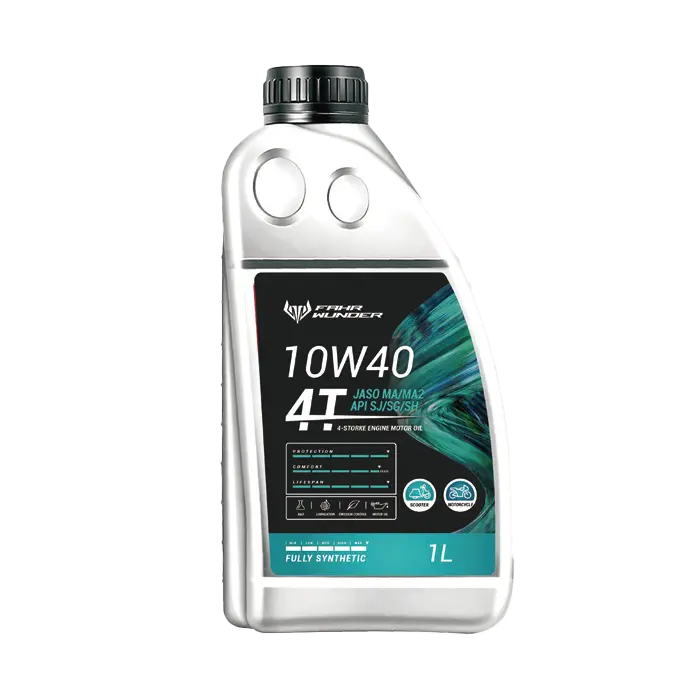 10W-40 Fully Synthetic Motorcycle Engine Oil JASO MA/MA2