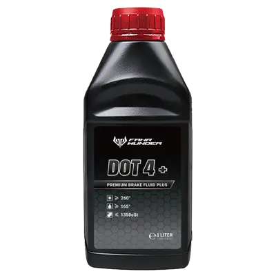 DOT 4+ Fully synthetic brake fluid