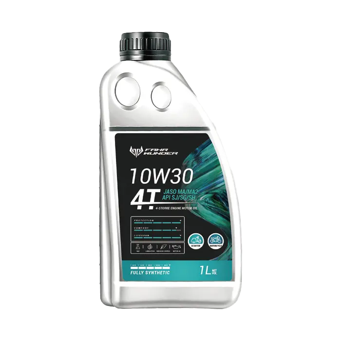 10W-30 Fully Synthetic Motorcycle Engine Oil JASO MA/MA2