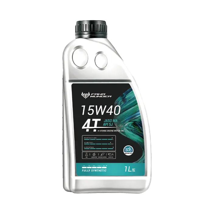15W-40 Fully Synthetic Motorcycle Engine Oil JASO MA/MA2